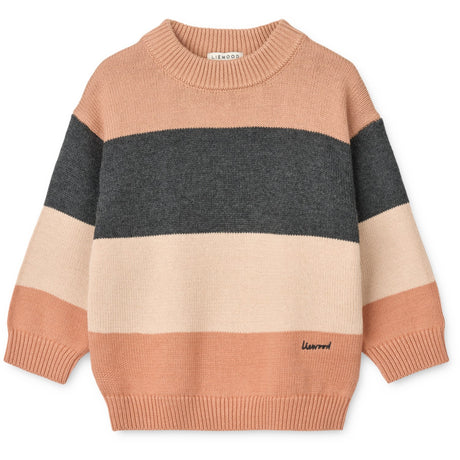 LIEWOOD Pale Tuscany Multi Mix Orlane Stripe Knit Jumper