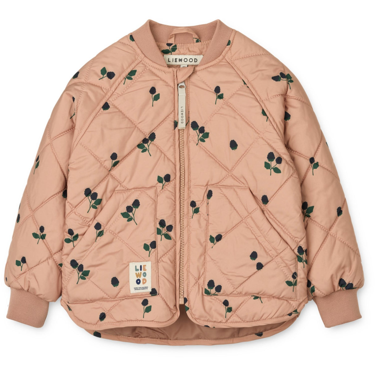 LIEWOOD Berry / Pale Tuscany / Embroidery Zella Thermo Set