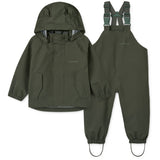 LIEWOOD Hunter Green Manu Rainwear Set