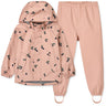 LIEWOOD Berry / Pale Tuscany Pedia Rainwear Set