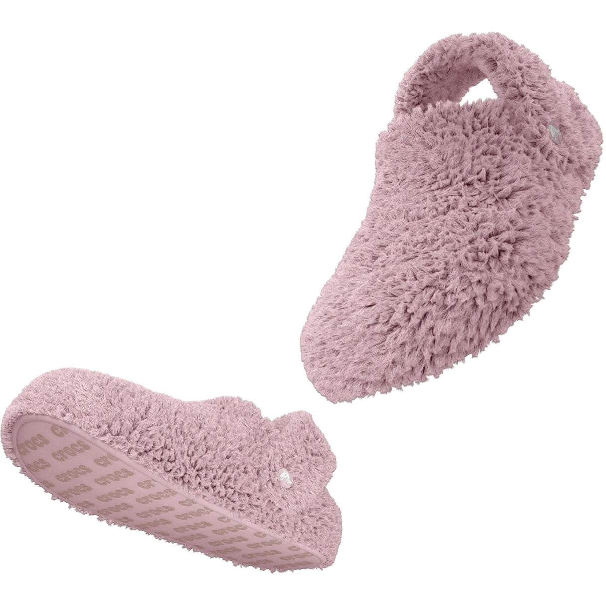 Crocs Pink Milk Classic Cozzzy Slipper