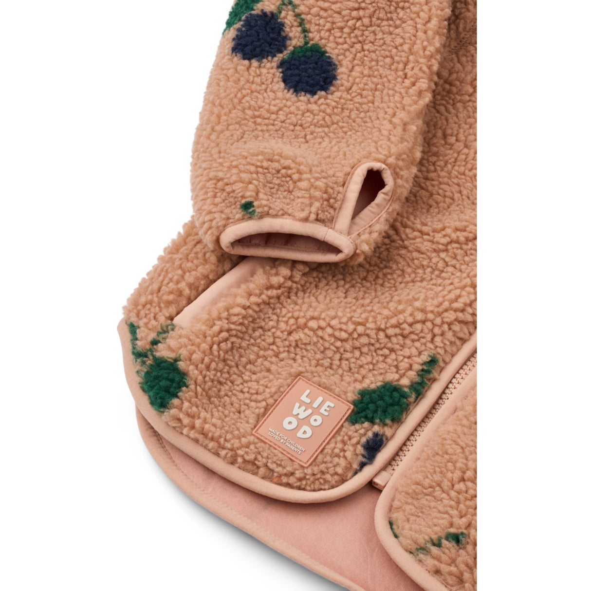 LIEWOOD Berry / Pale Tuscany Nolan Pile Jacket