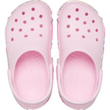 Crocs Pink Milk Classic Star Sprinkel Shaker Clog