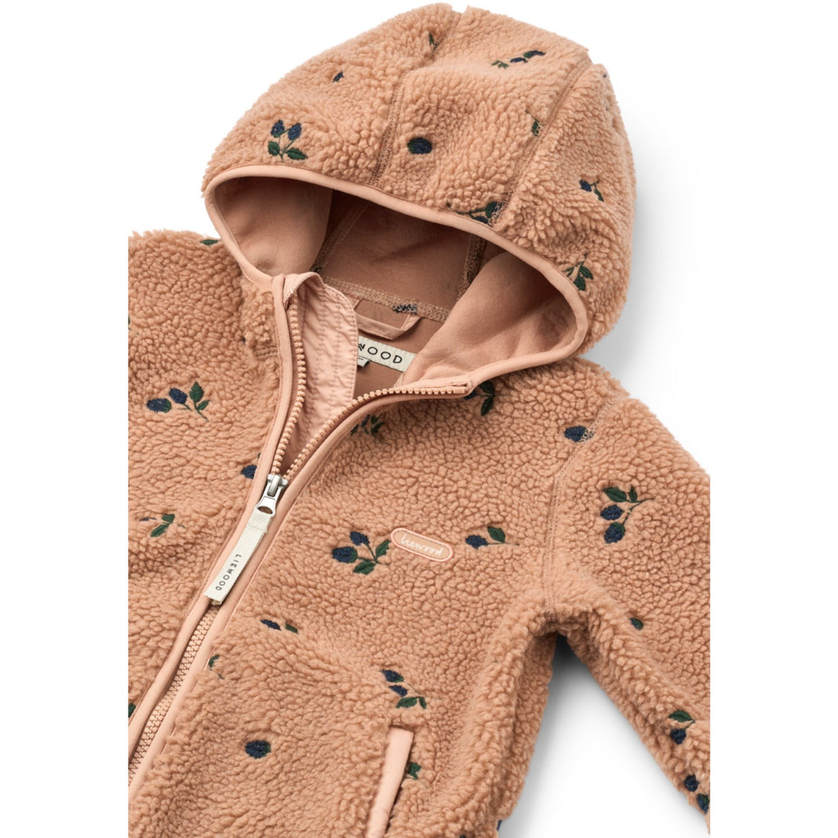 LIEWOOD Berry / Pale Tuscany / Embroidery Mara Pile Jacket