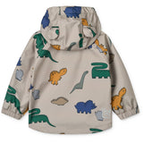 LIEWOOD Dinosaurs / Mist Manu Rainwear Set