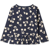 LIEWOOD Cherry Blossom / Classic Navy Margit Printed Longsleeve T-Shirt