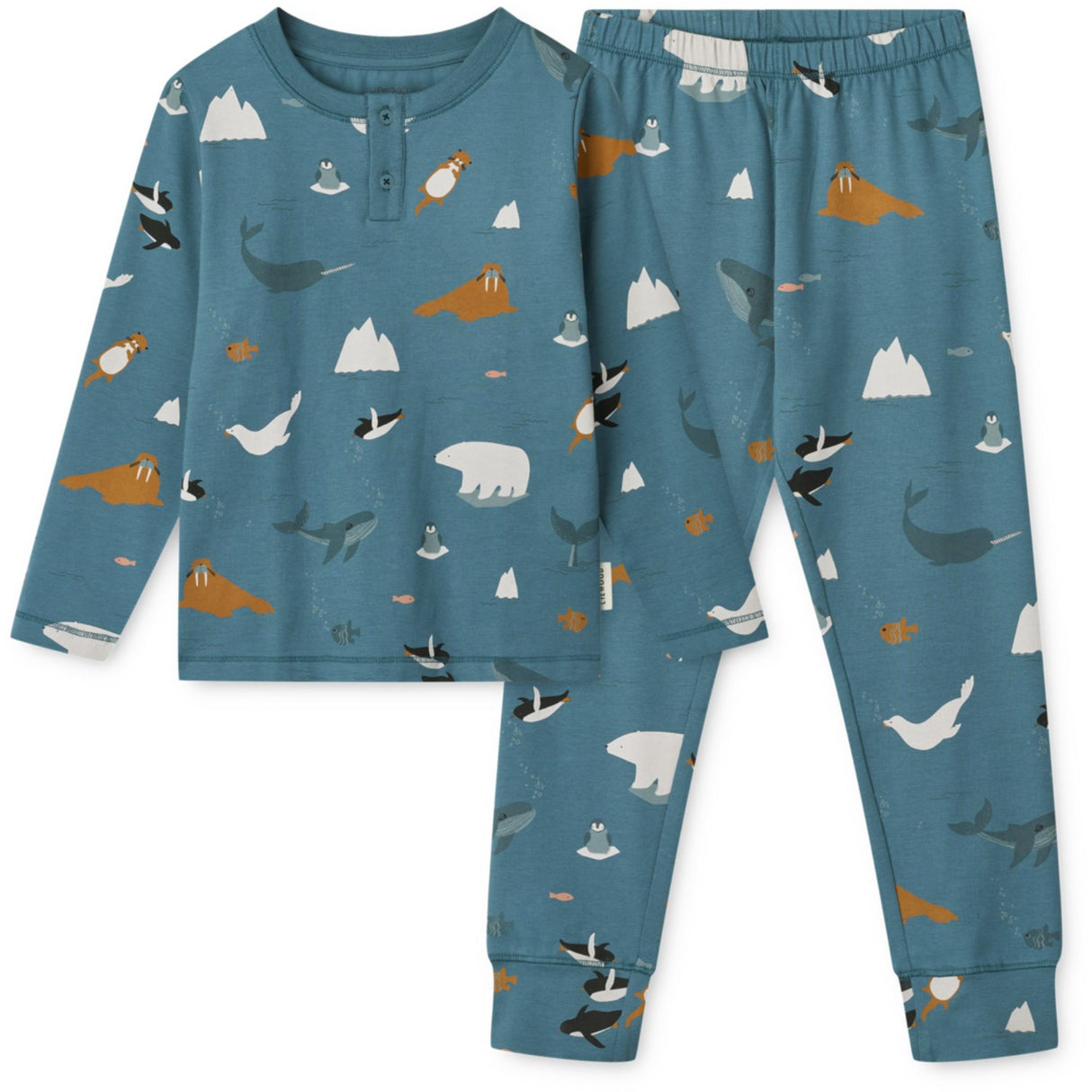 LIEWOOD Arctic Sea / Ocean View Wilhelm Printed Pyjamas Set