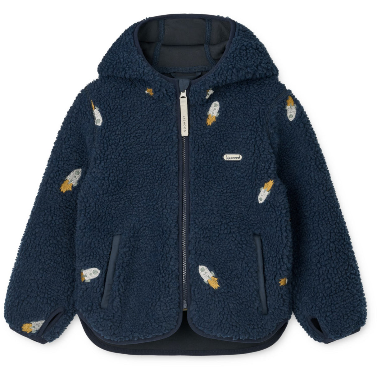 LIEWOOD Rocket / Classic Navy / Embroidery Mara Pile Jacket
