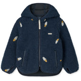 LIEWOOD Rocket / Classic Navy / Embroidery Mara Pile Jacket