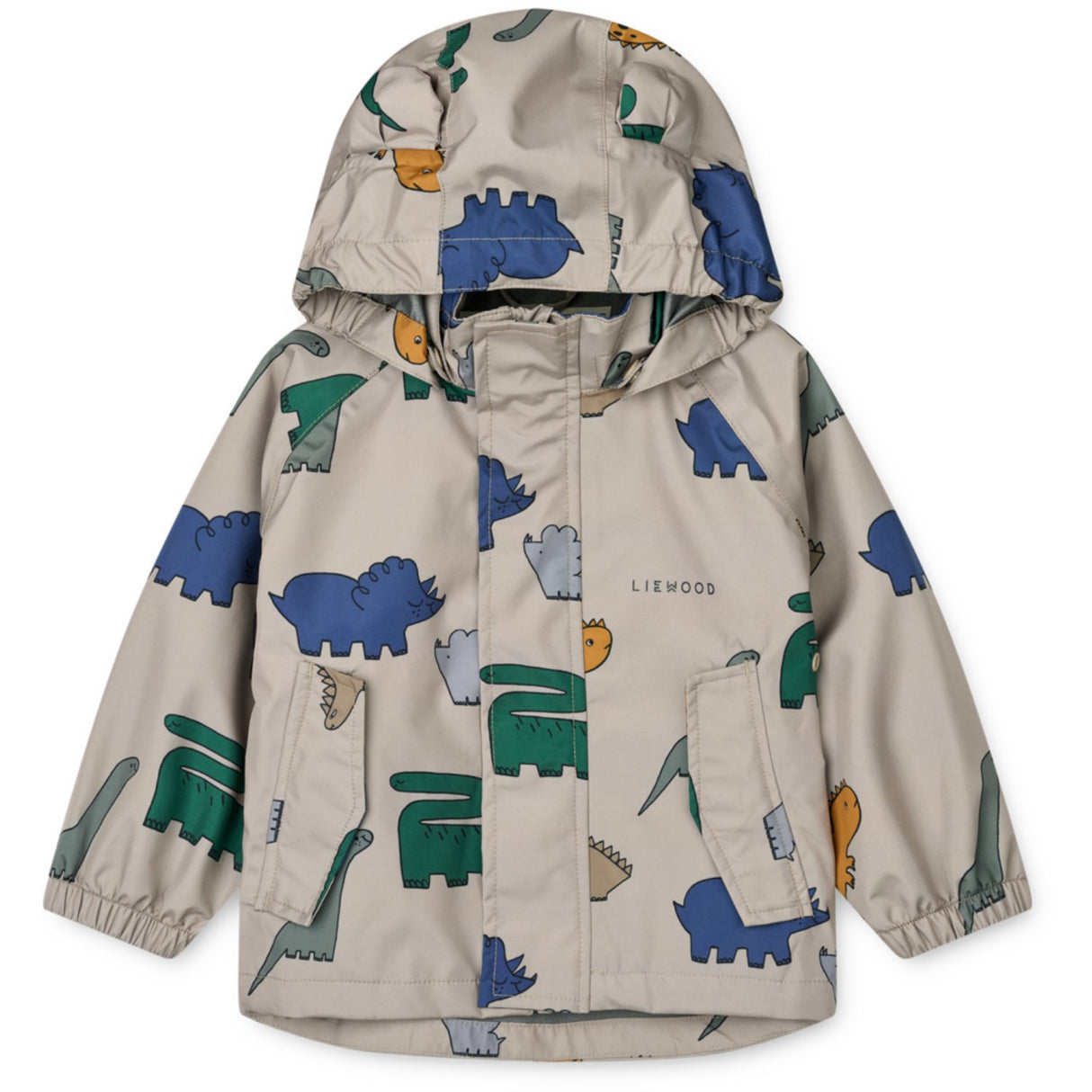 LIEWOOD Dinosaurs / Mist Manu Rainwear Set
