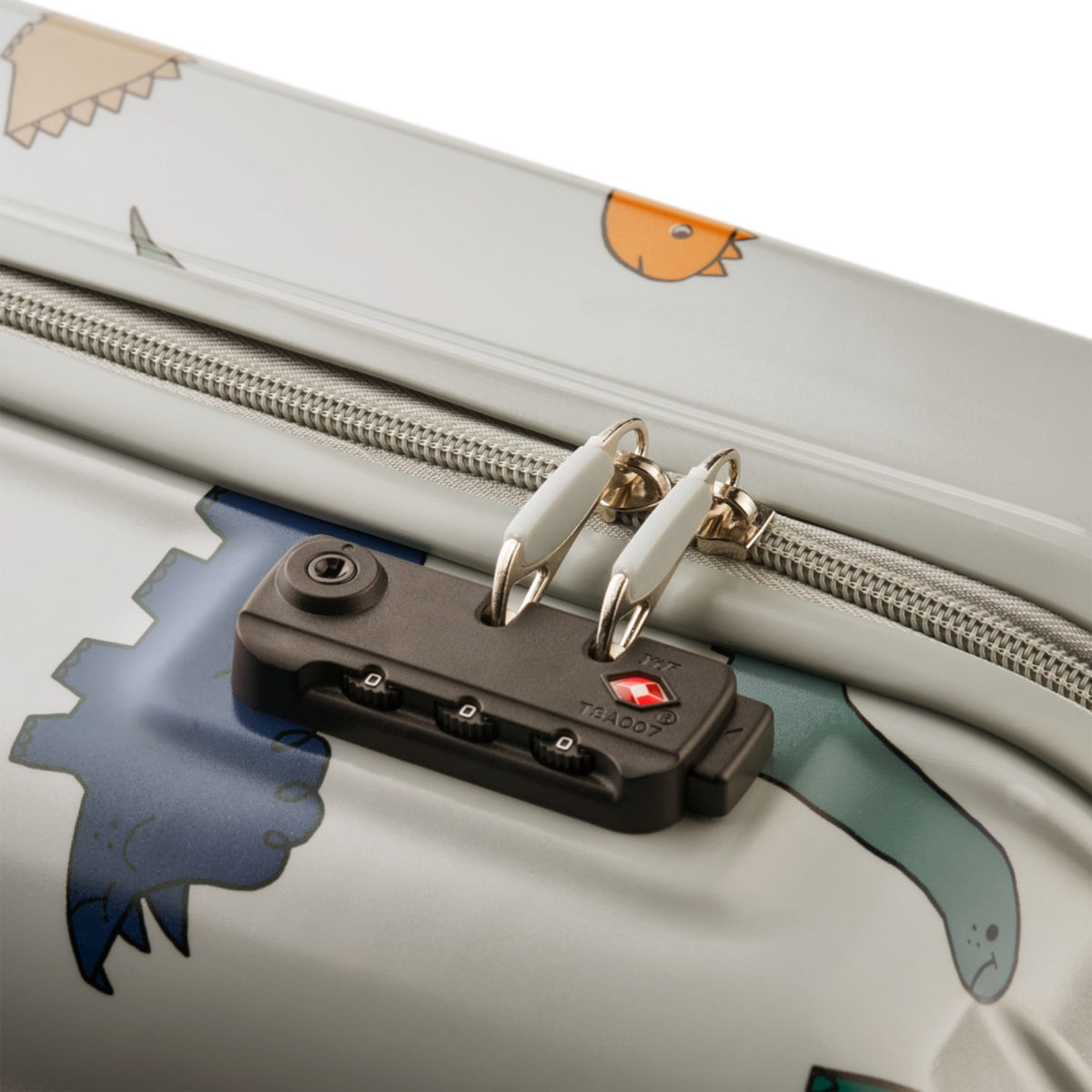 LIEWOOD Dinosaurs / Mist Hollie Hardcase Suitcase