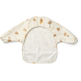 LIEWOOD Elephant / Creme De La Creme Merle Printed Cape Bib