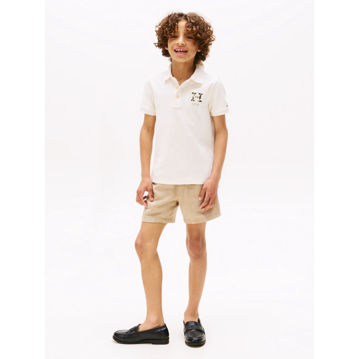 Tommy Hilfiger Sandalwood Linen Viscose Shorts