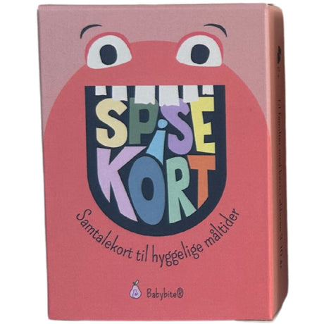 Babybite SPISEKORT: Samtalekort Til Hyggelige Måltider