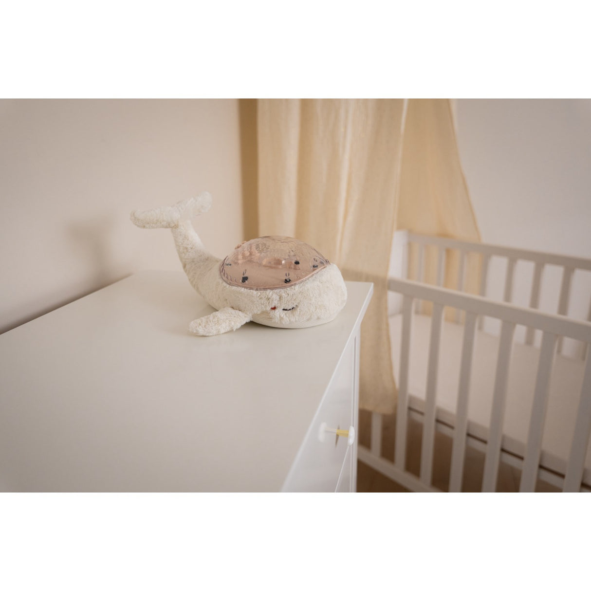 Cloud B Hvid Tranquil Whale - Rechargeable