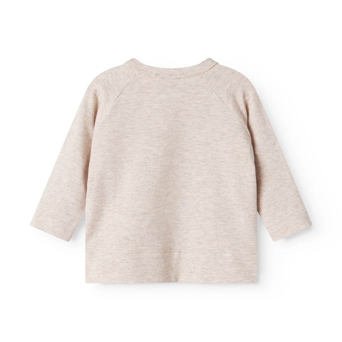 MarMar Modal New Born Light Beige Mel. Tut Wrap LS Blouse