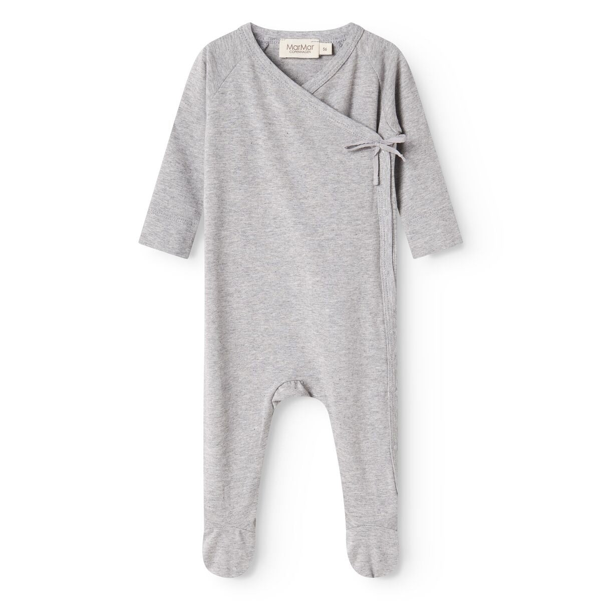 MarMar Modal New Born Light Grey Melange Rubetta Full Body