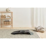 BabyBjörn Anthracite Grey Bouncer Bliss - Woven, Flower Leaf Quilt