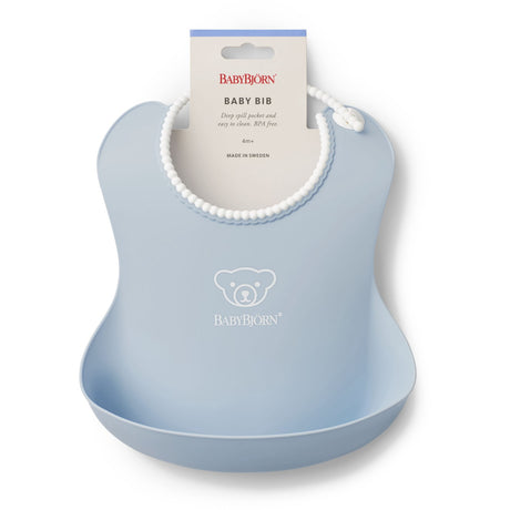 BabyBjörn Pastel Blue Bib