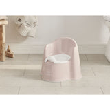 BabyBjörn Pink/White Pottestol