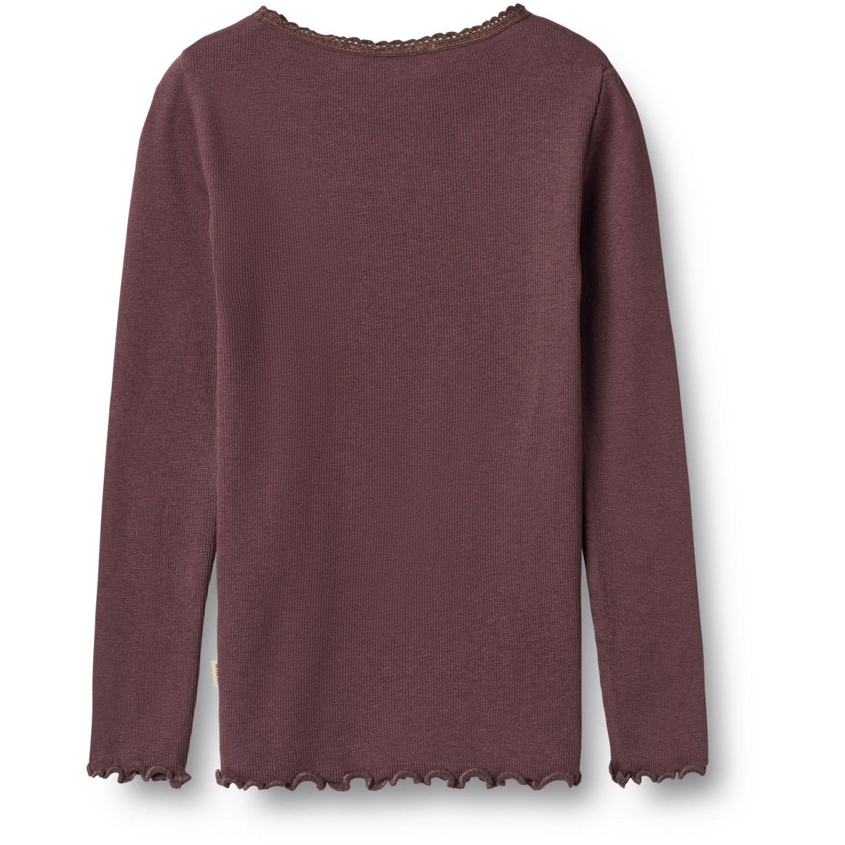 Wheat Fudge Rib Blouse Reese