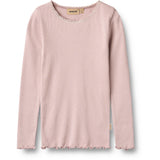 Wheat Soft Lilac Rib Blouse Reese