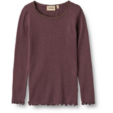 Wheat Fudge Rib Blouse Reese