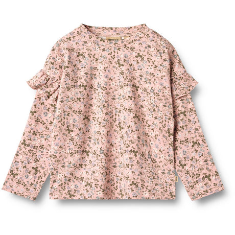 Wheat Rose Powder Flowers Blouse Belinda