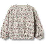 Wheat Slightly Green Flowers Sweatshirt L/S Lia