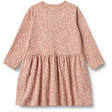 Wheat Rose Dust Flower Meadow Jersey Dress L/S Bessie