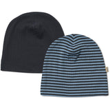 Wheat Bright Blue Stripe 2 Hat Soft Aidan