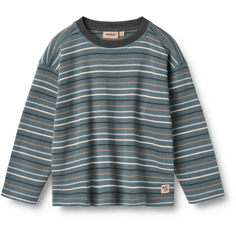 Wheat Blue Multi Stripe Blouse Hans