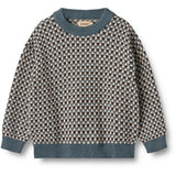 Wheat Stormy Weather Jaquard Pullover Flores