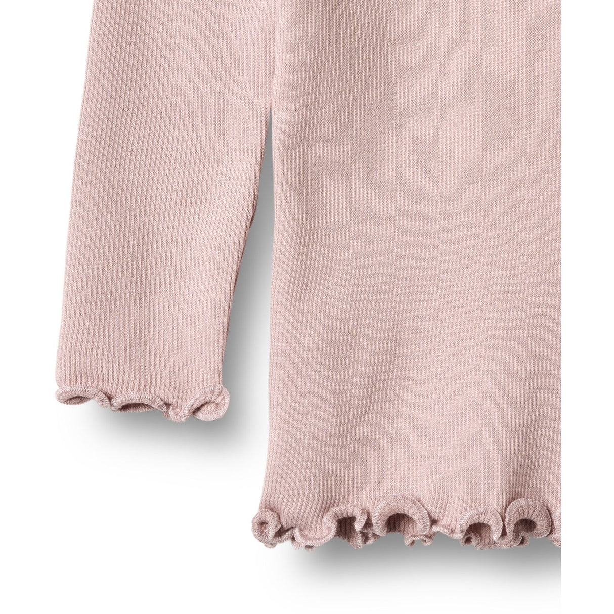 Wheat Soft Lilac Rib Blouse Reese