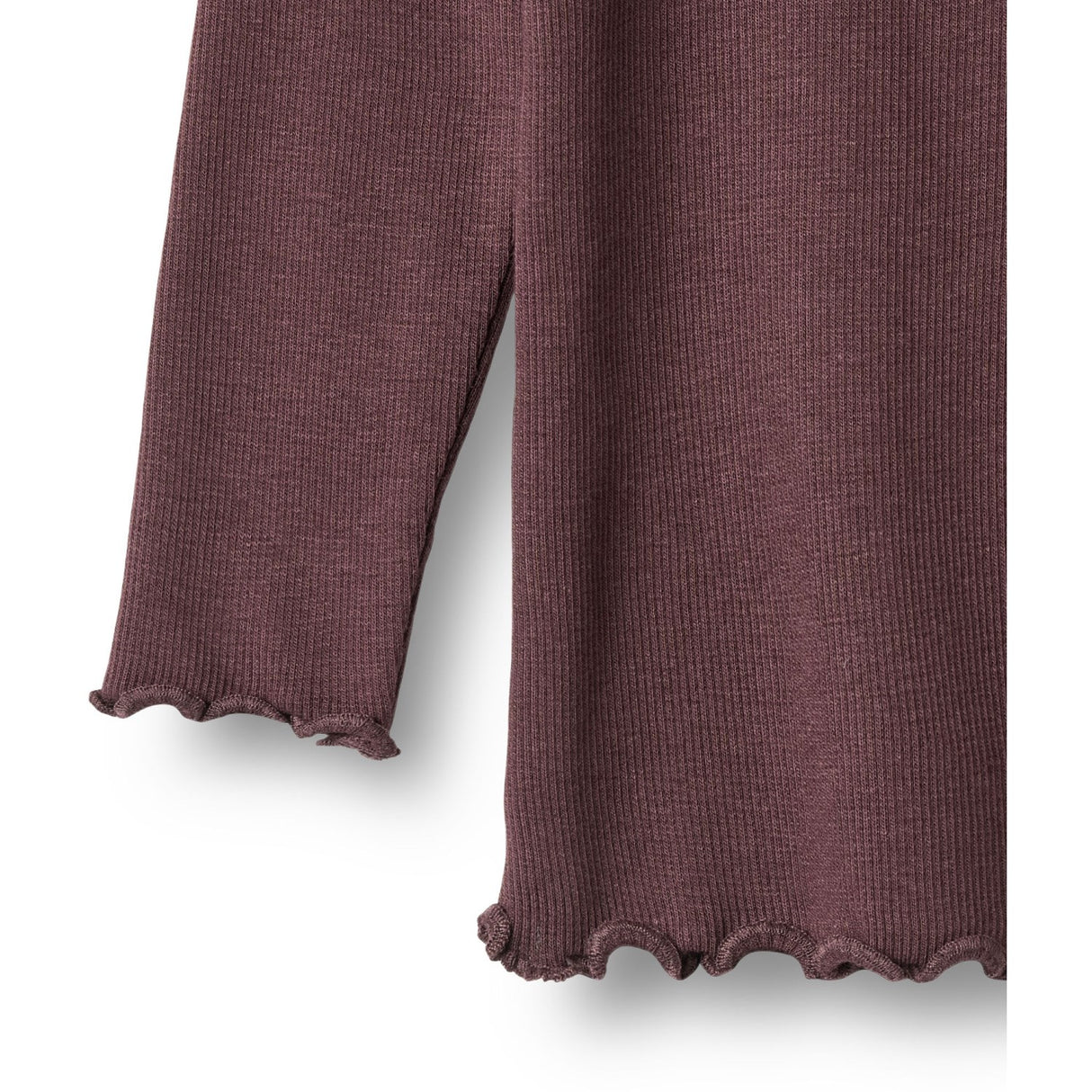 Wheat Fudge Rib Blouse Reese