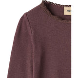 Wheat Fudge Rib Blouse Reese