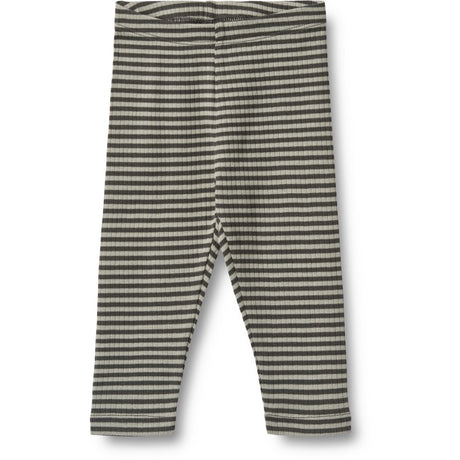 Wheat Winter Forest Stripe Jersey Leggings Jules