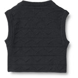 Wheat Navy Knit Vest Bobby