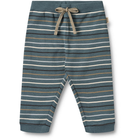 Wheat Blue Multi Stripe Jersey Pants Leo