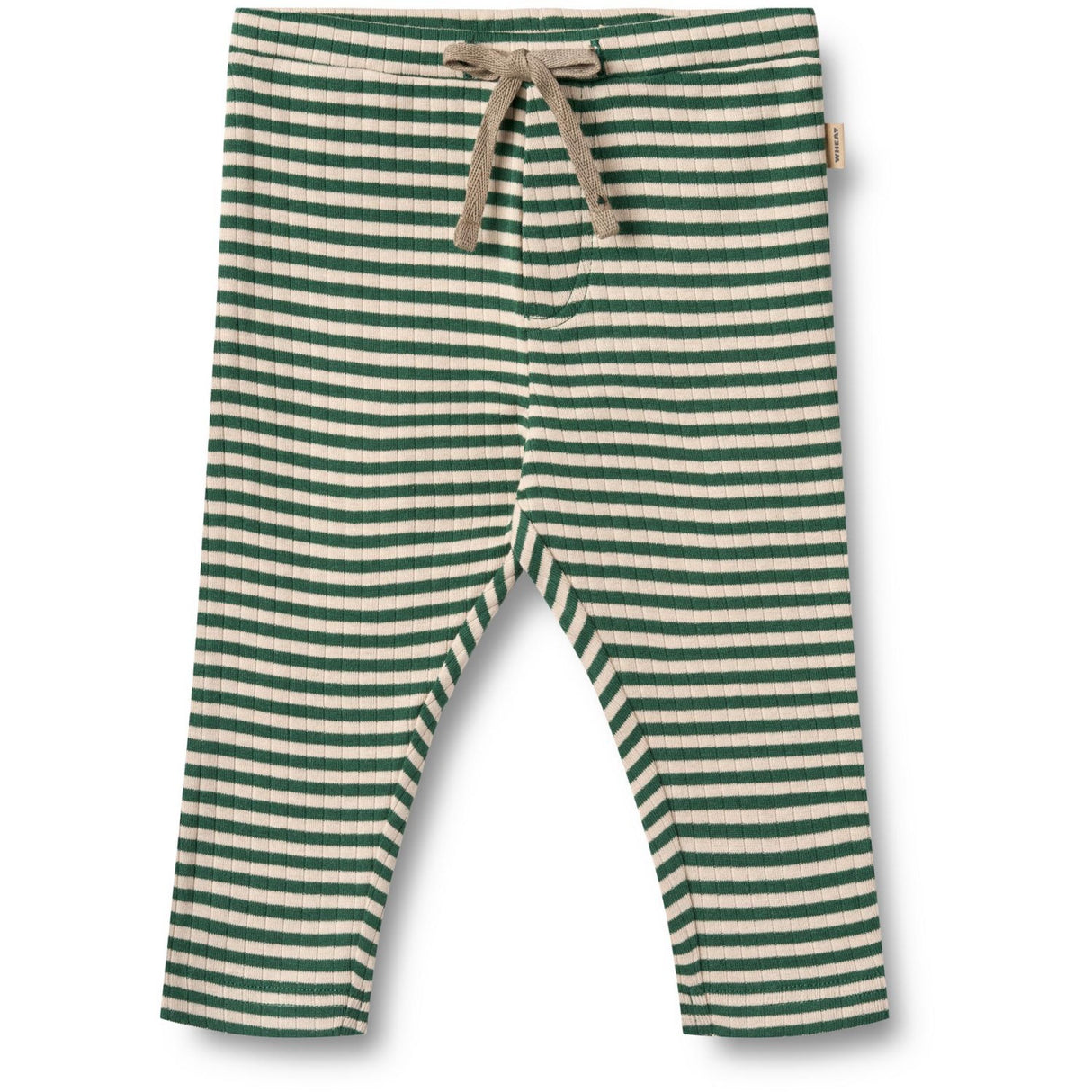 Wheat Green Stripe Jersey Pants Manfred