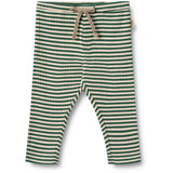 Wheat Green Stripe Jersey Pants Manfred