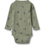 Wheat Dusty Green Cars Body L/S Freddie