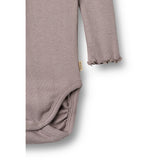 Wheat Dusty Purple Rib Body L/S Lotta