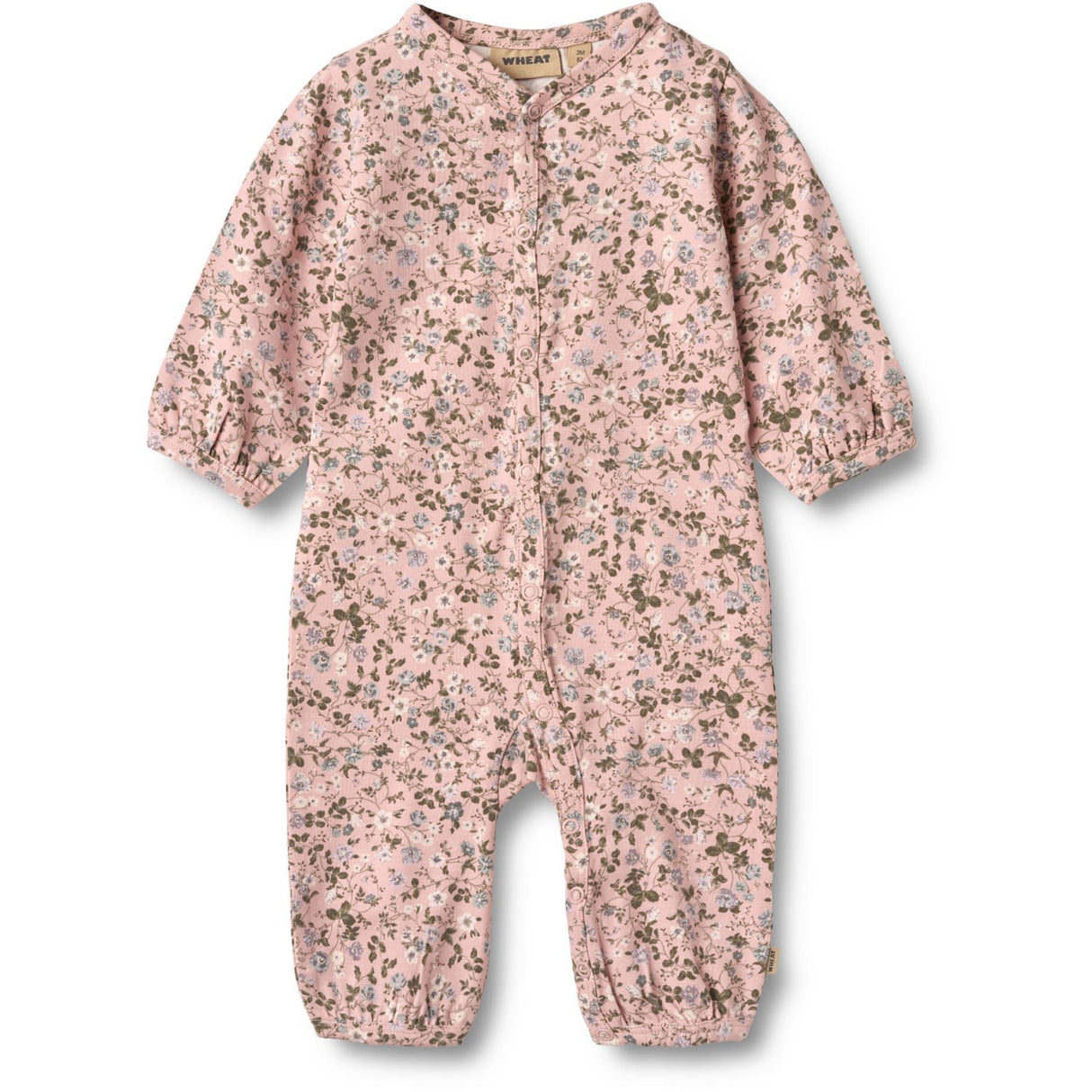 Wheat Rose Powder Flowers Jumpsuit L/S Felizia