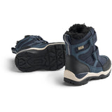 Wheat Navy Winterboot Trailor Tex