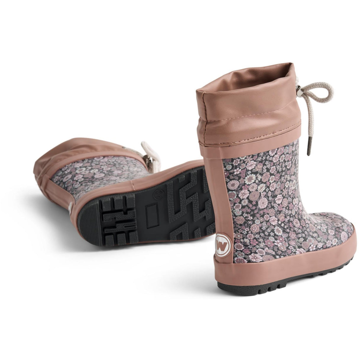 Wheat Black Sea Garden Rubber Boot Thermo Print