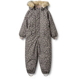 Wheat Black Sea Open Flowers Snowsuit Moe