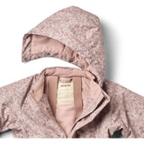 Wheat Rose Dust Flowers Snowsuit Miko