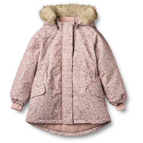 Wheat Rose Dust Flowers Jacket Mathilde