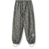 Wheat Forest Lake Checked Flowers Rainwear Olo Pants